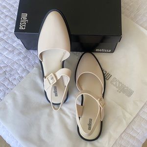 Off white Melissa Jelly shoes